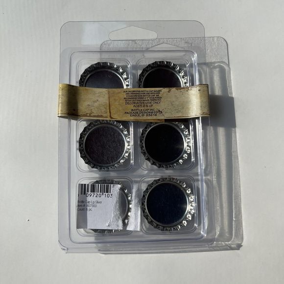 Decorative Bottle Caps for Crafting Jewelry - 24 Caps Total - Picture 8 of 8